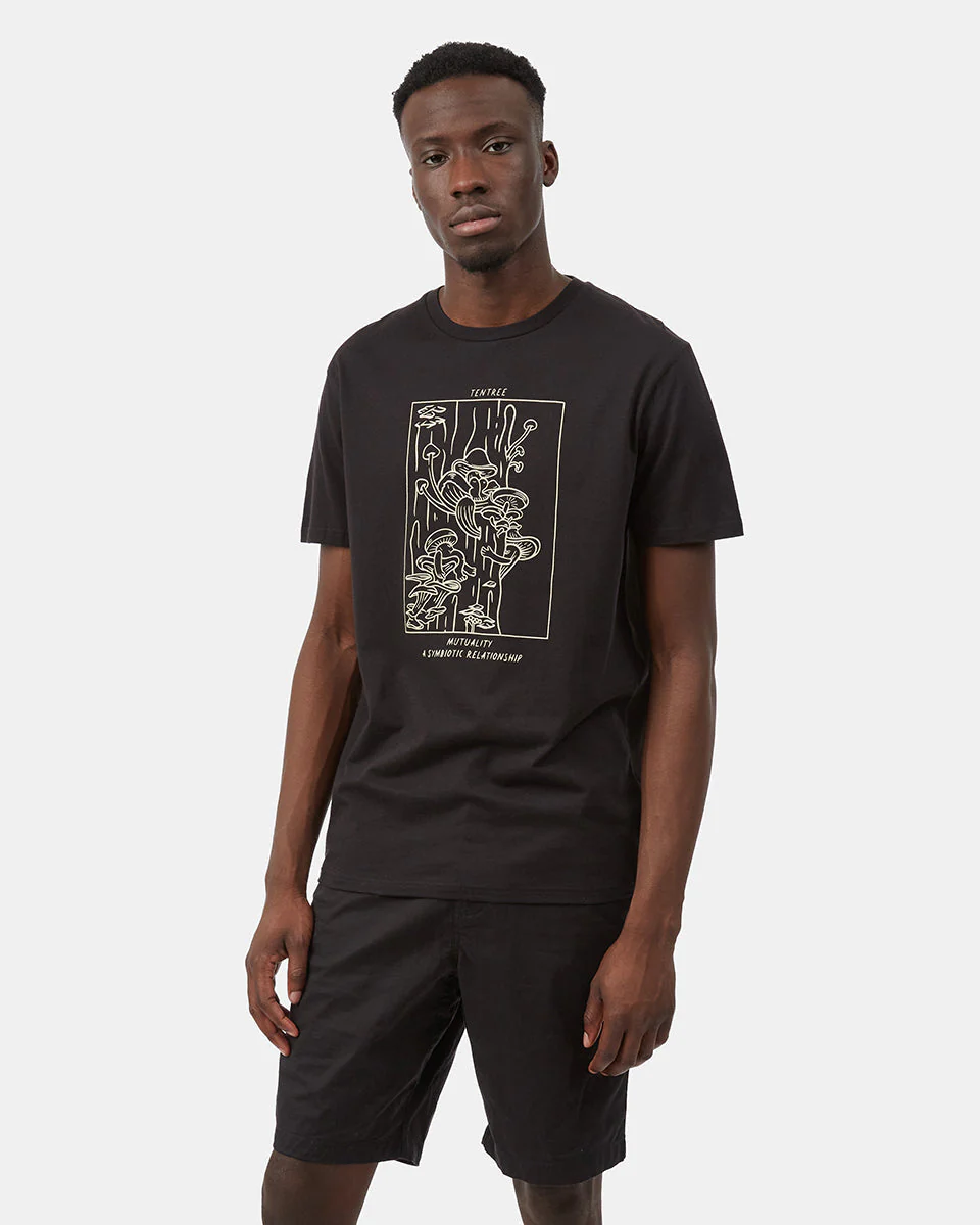 Mushroom Print T-Shirt - Image 2