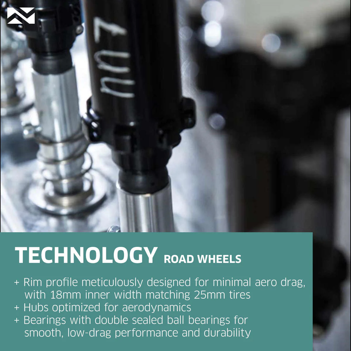 NEWMEN - Wheel (Front) - Advanced SL X.R.25 | Gravel - [D] - Image 3