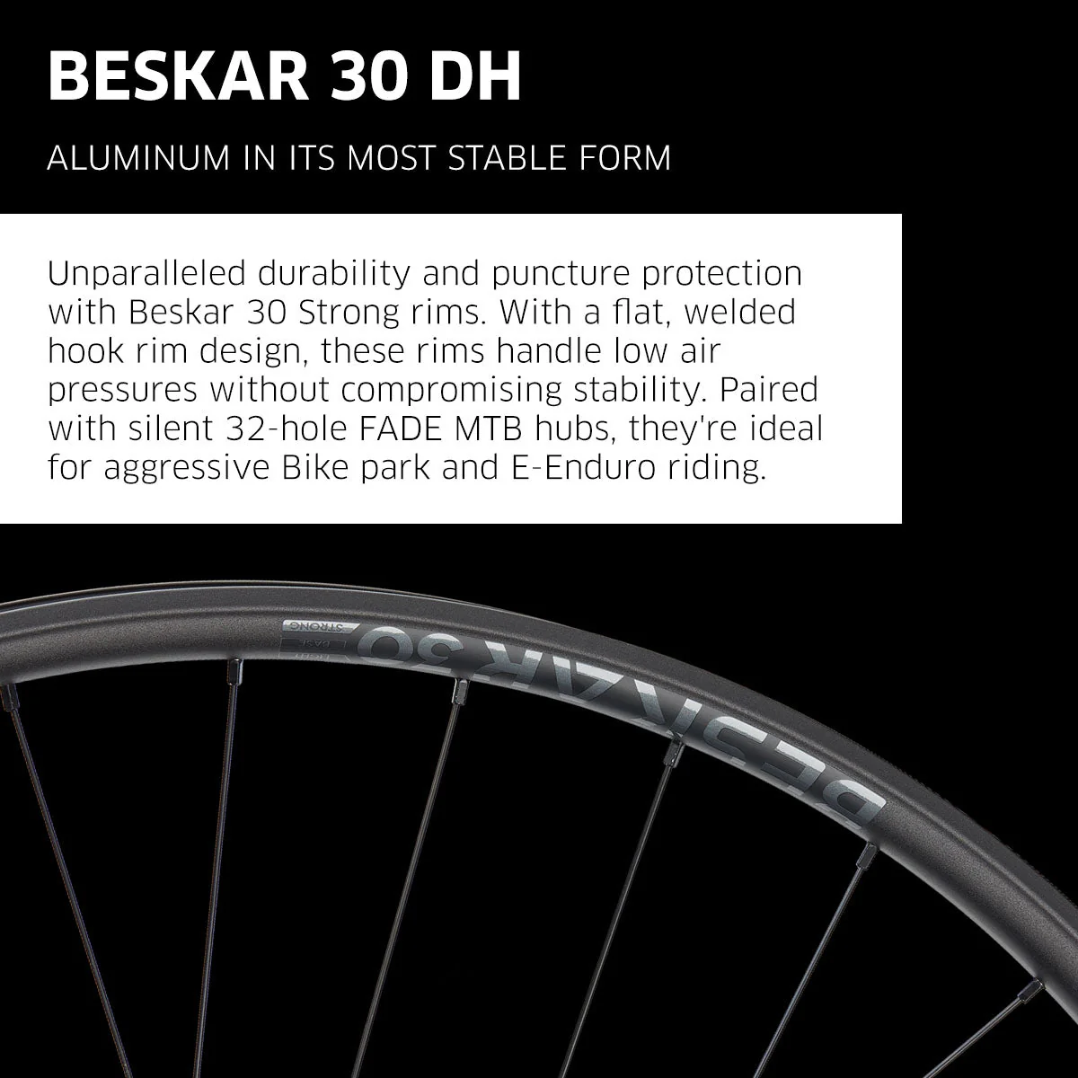 NEWMEN - Wheel (Front) - Beskar 30 DH | Downhill - [D] - Image 6