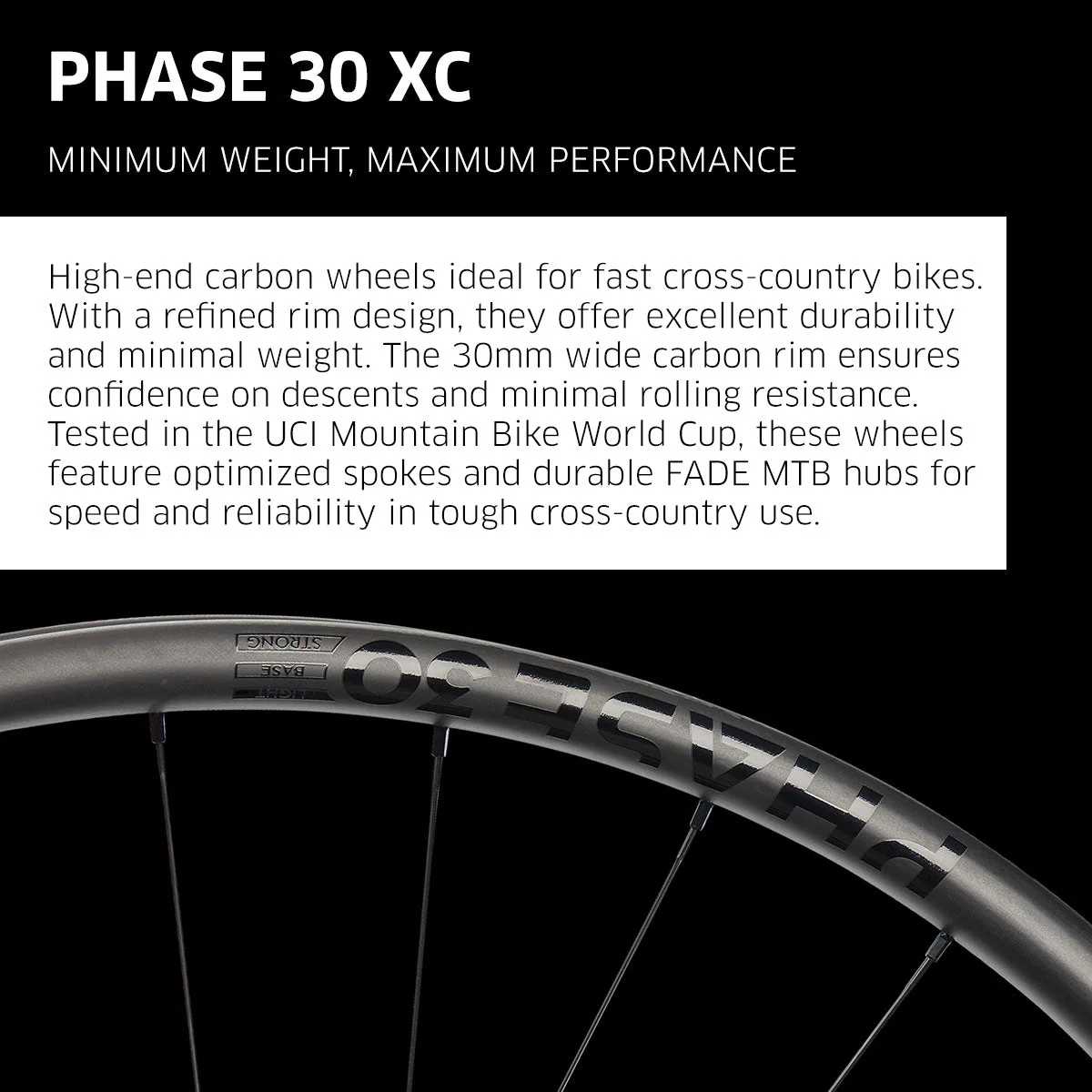 NEWMEN - Wheel (Rear) - Phase 30 Light | Cross Country - [D] - Image 6
