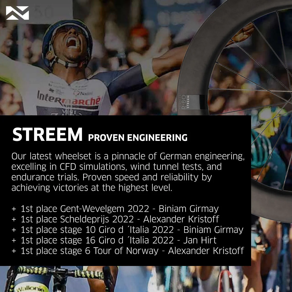 NEWMEN Wheelset - STREEM Allround VONOA | Road - Image 4