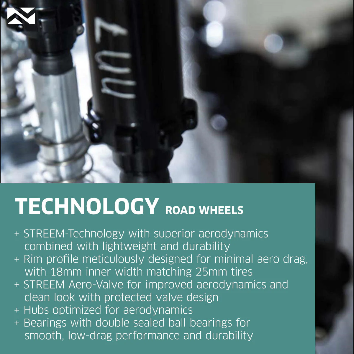 NEWMEN Wheelset - STREEM Time Trial VONOA | Road - Image 15
