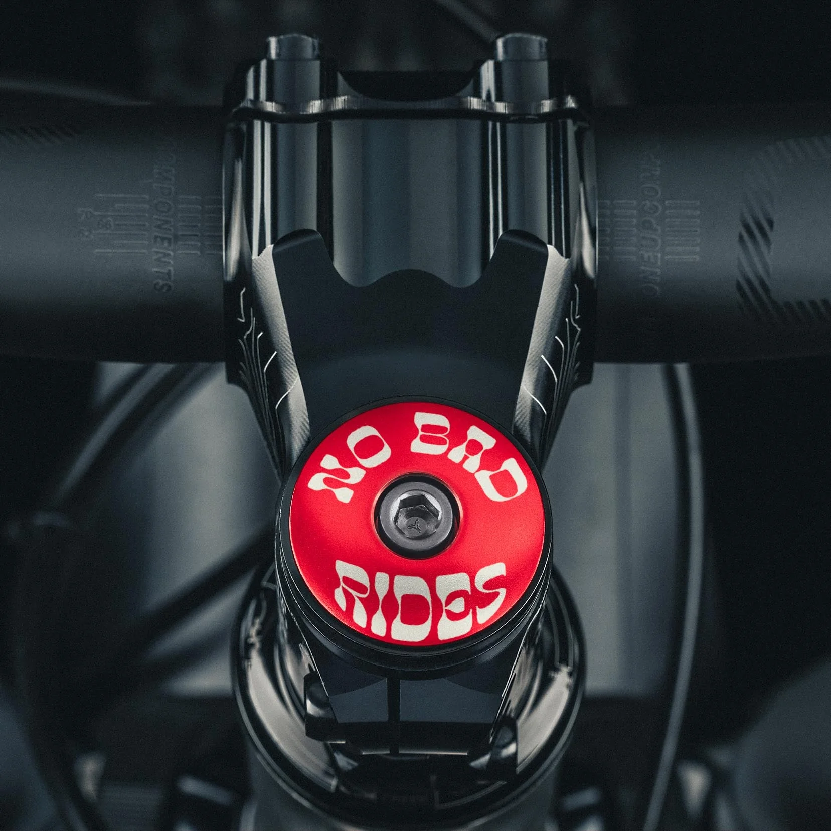 No Bad Rides Custom Bicycle Headset Cap