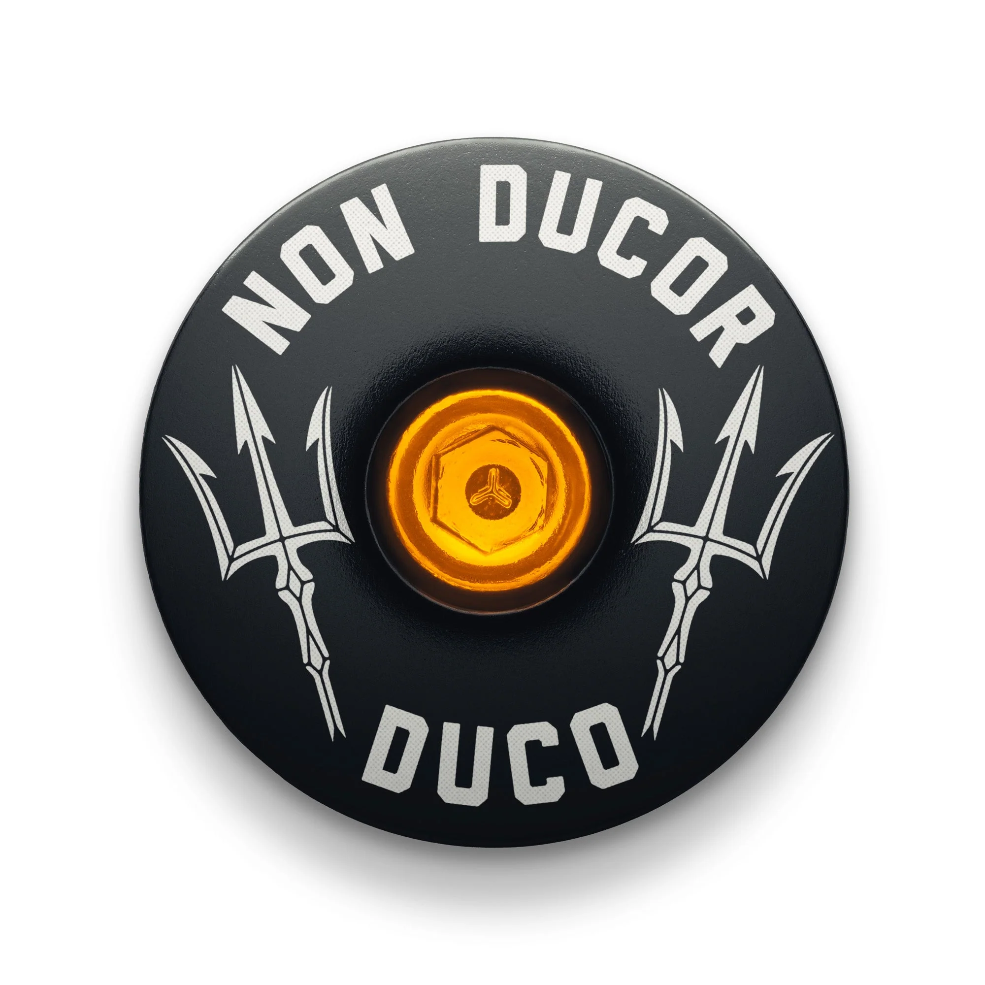 Non Ducor, Duco Custom Bicycle Headset Cap - Image 2