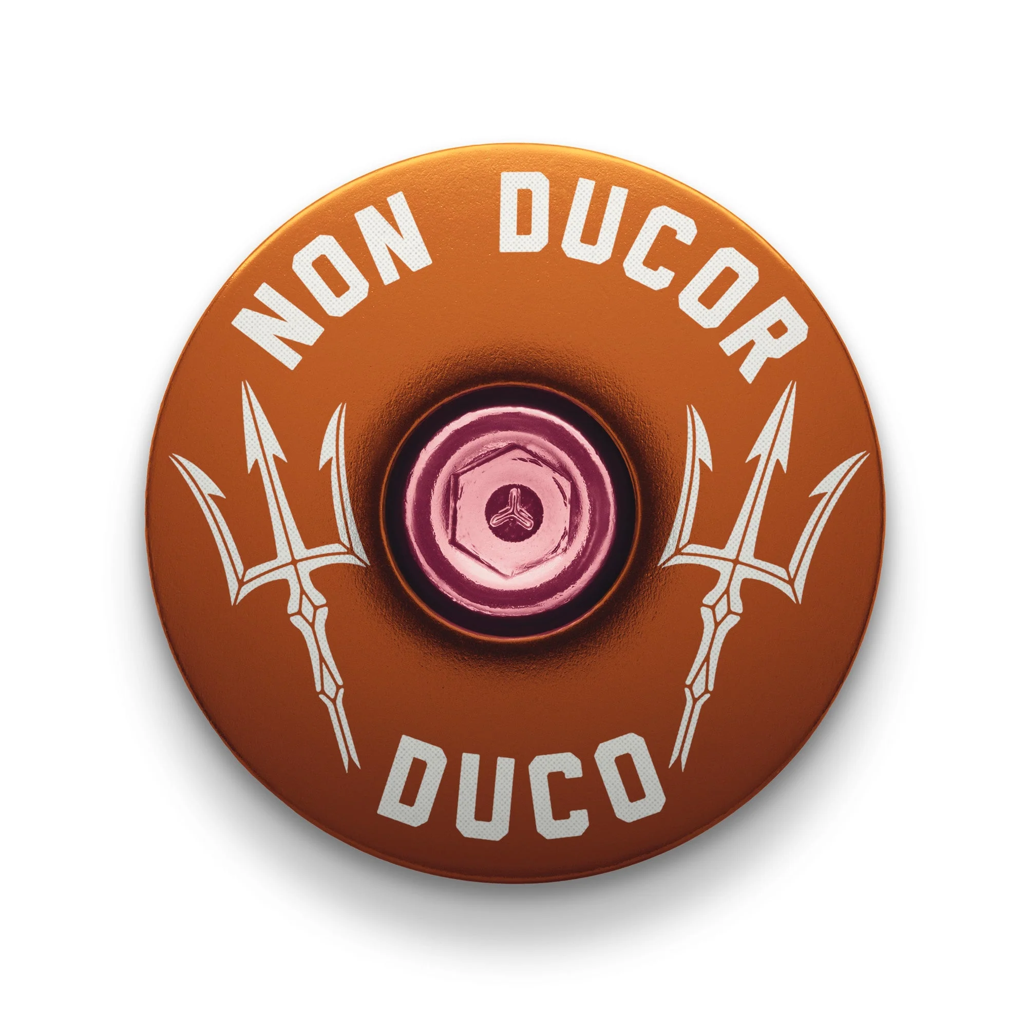 Non Ducor, Duco Custom Bicycle Headset Cap - Image 4