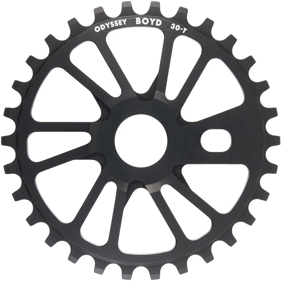 Odyssey Boyd Sprocket - 30t CNC Machined 7075-T6 Aluminum Black