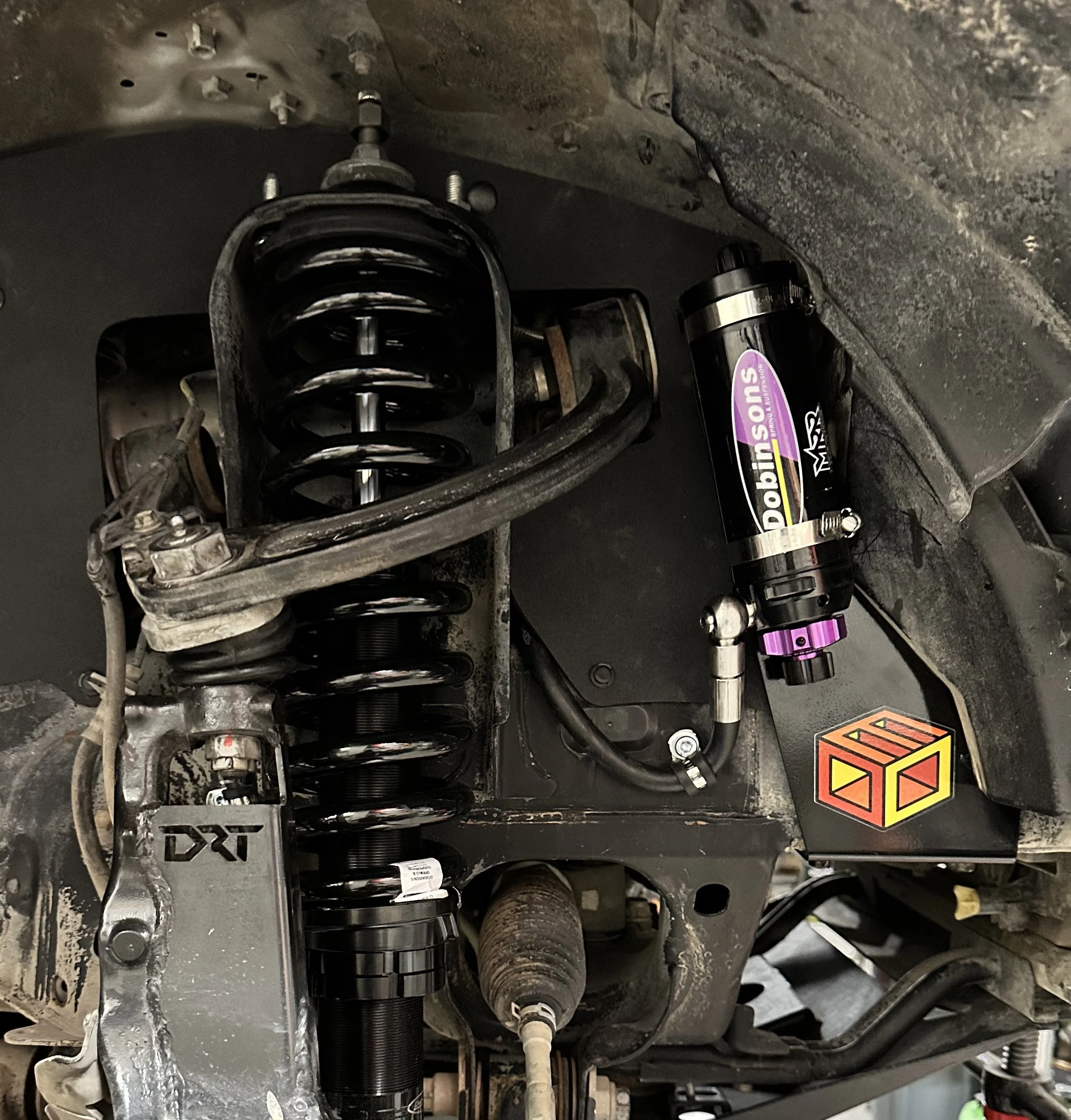 OEO Front Reservior Mounts for Dobinsons MRR - 4Runner/FJ Cruiser/Tacoma/GX470 - Image 3