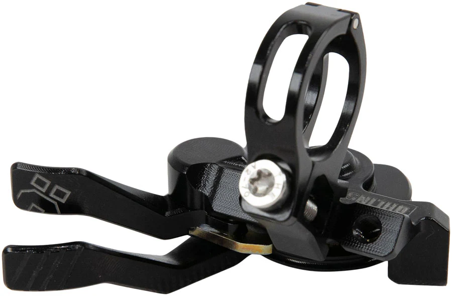 Ohlins Suspension Fork Rear Shock Remote Lever - For RXC34 Forks TXC Shocks 3-position Matchmaker Compatible BLK