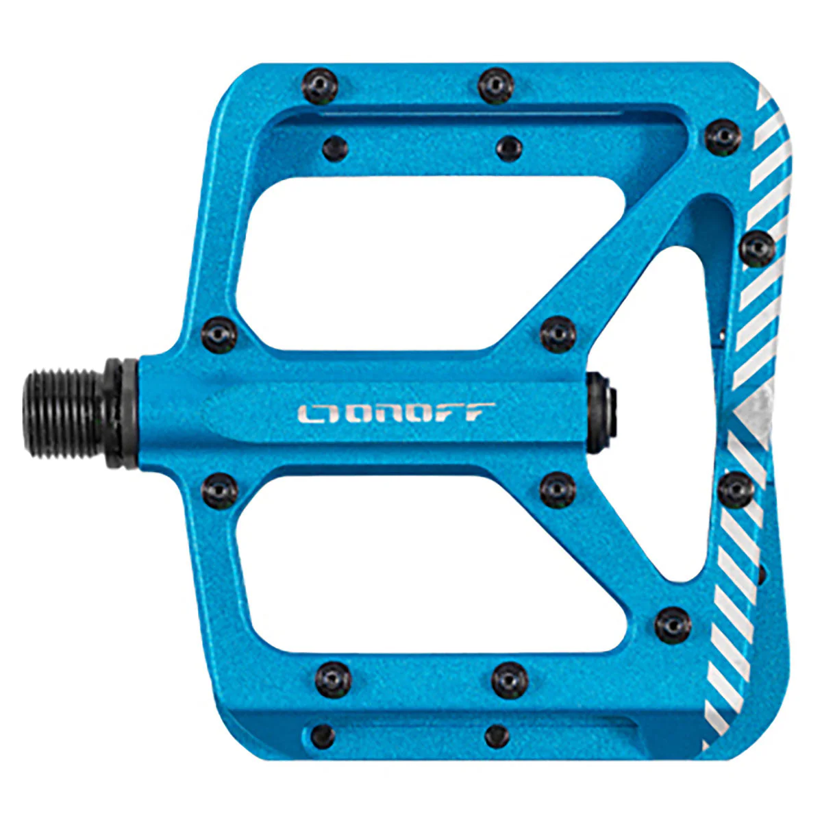 ONOFF - SHIELD V2 MTB PEDALS (Anthracite / Fuchsia / Blue) - Image 9