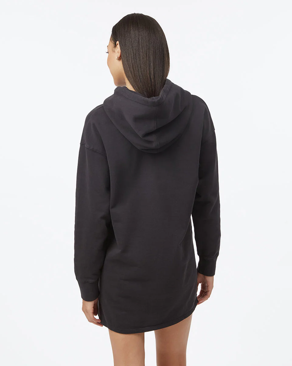 Organic Cotton French Terry Hoodie Dress - Image 2