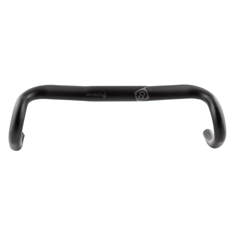 Origin8 Flare II Ergo 31.8mm 380mm 70mm 122mm 5° Black Road Drop AL6061