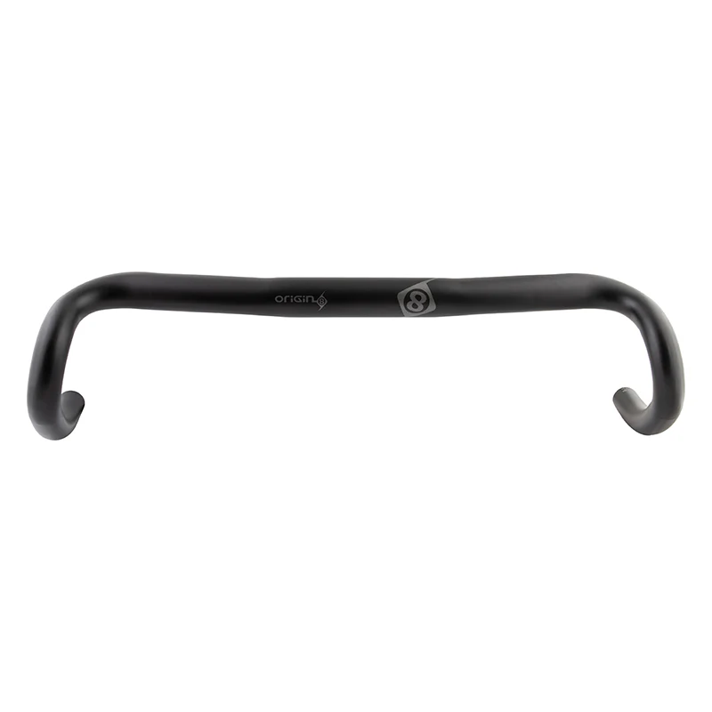 Origin8 Flare II Ergo 31.8mm 460mm 70mm 130mm 5° Black Road Drop AL6061