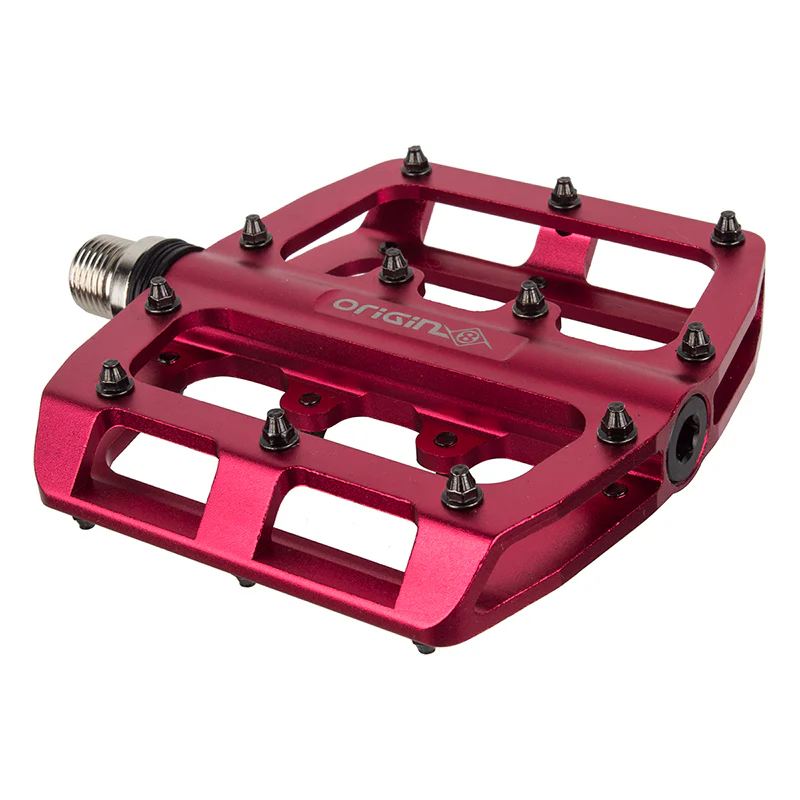 Origin8 Rascal Platform 9/16` 2 Sealed and 1 DU Sleeve Red Alloy 98x92x14mm