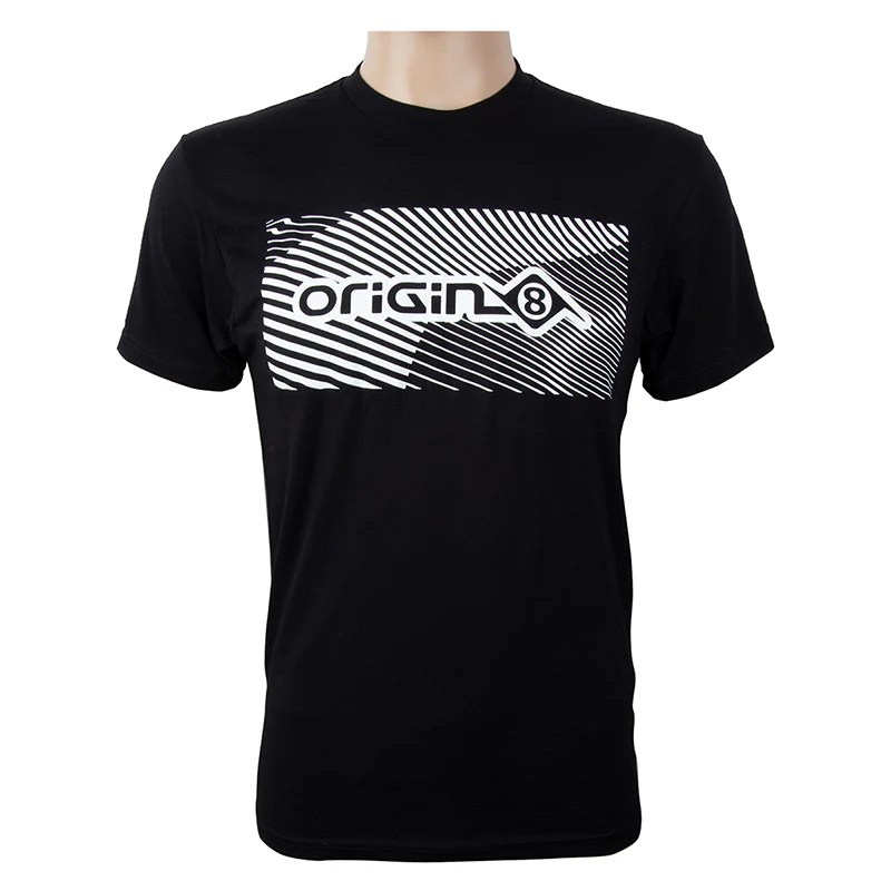 Origin8 Speed T-Shirt  MD Unisex Black Cotton/Polyester Origin8 Speed