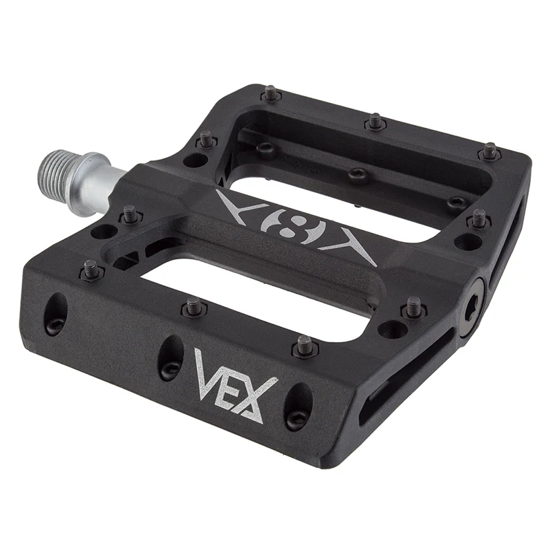 Origin8 Vex Platform 9/16` 1 Sealed and 1 Sleeve Black Composite 105x98x17mm