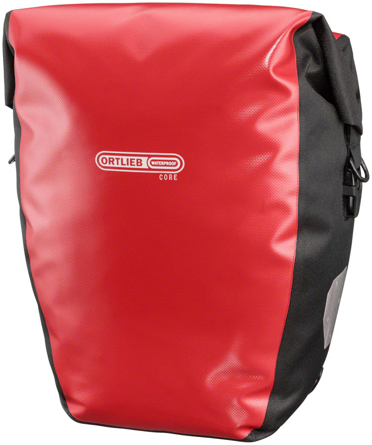 Ortlieb Back Roller Core Rear Pannier - 20L Each Red/Black