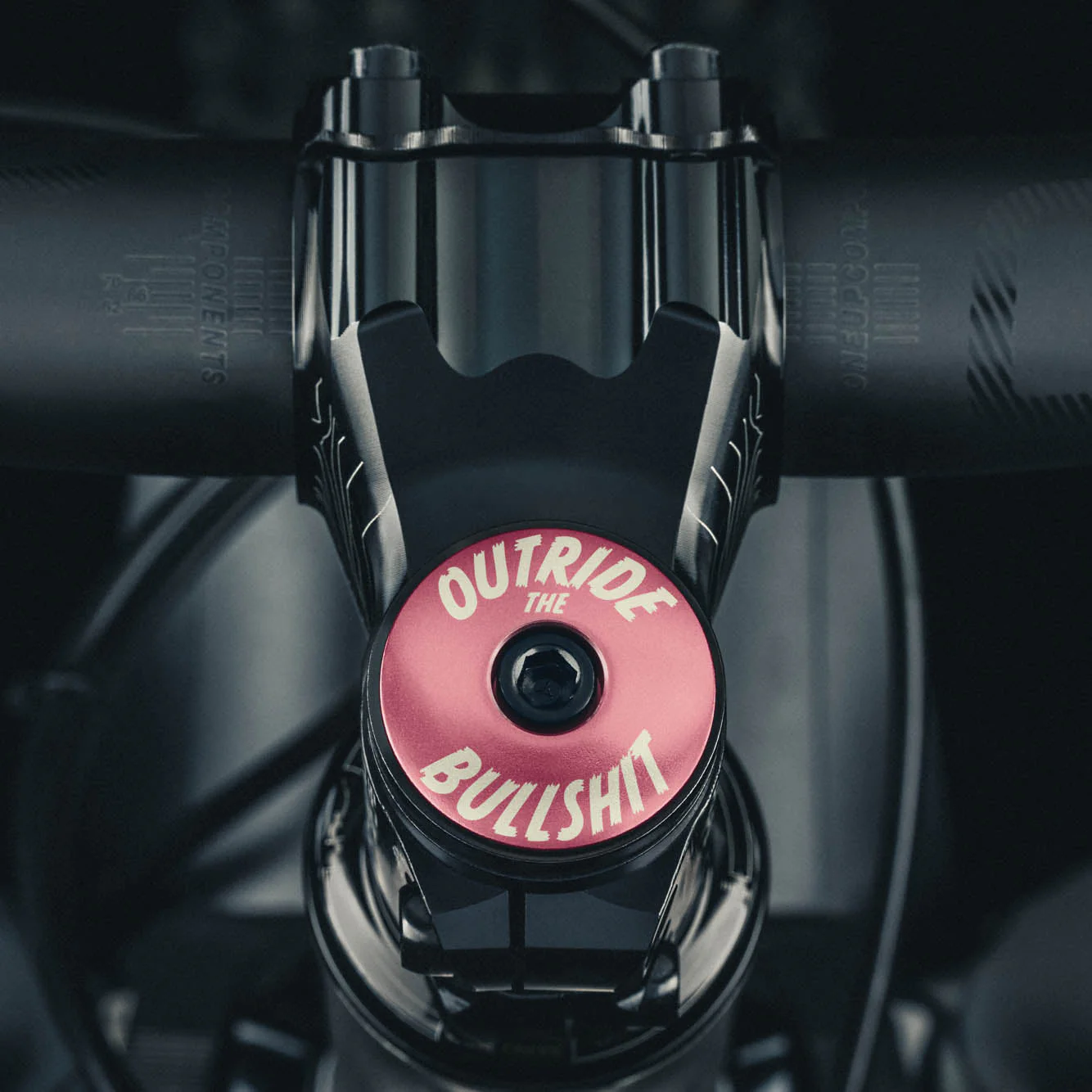 Outride The Bullshit Bicycle Headset Cap