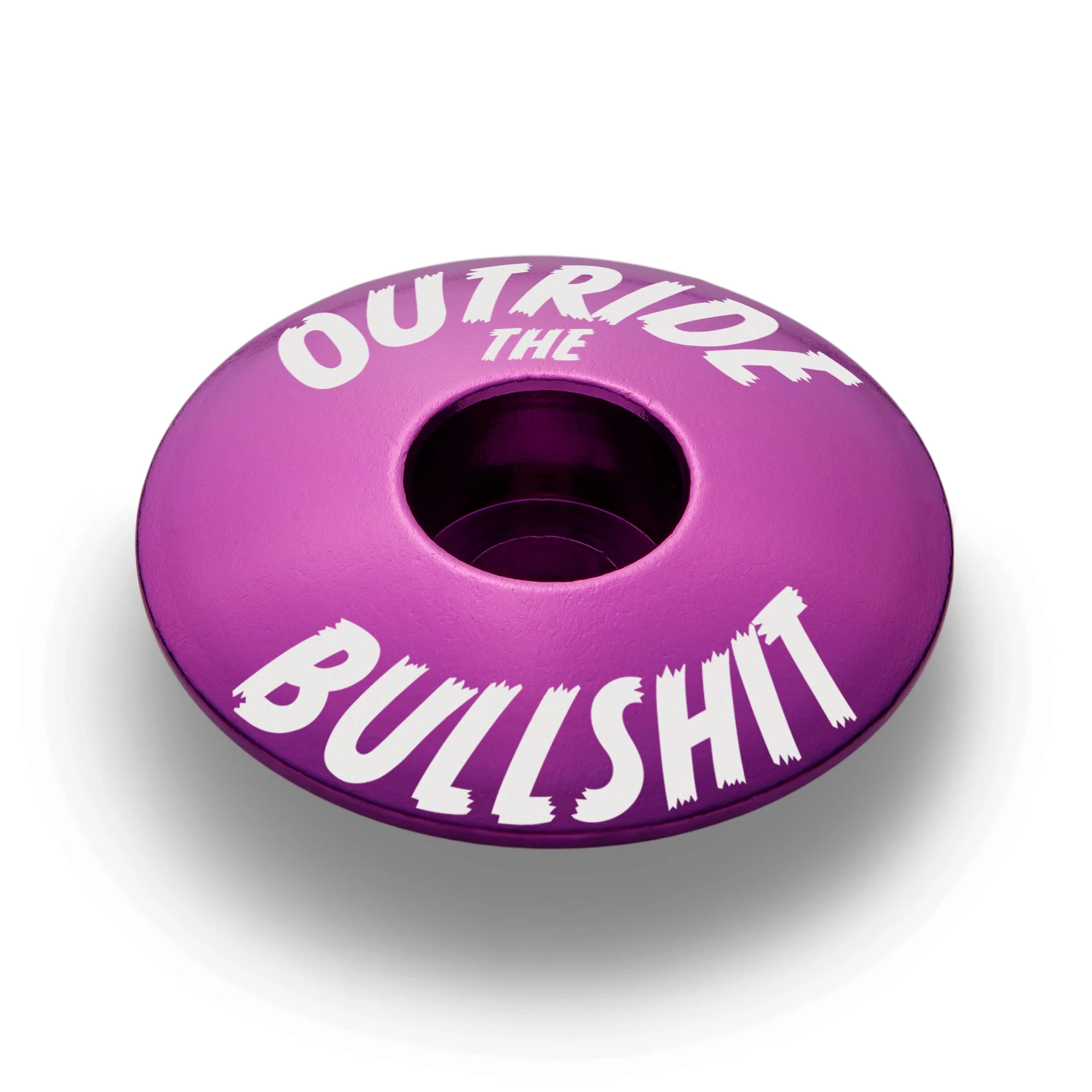Outride The Bullshit Bicycle Headset Cap - Image 12