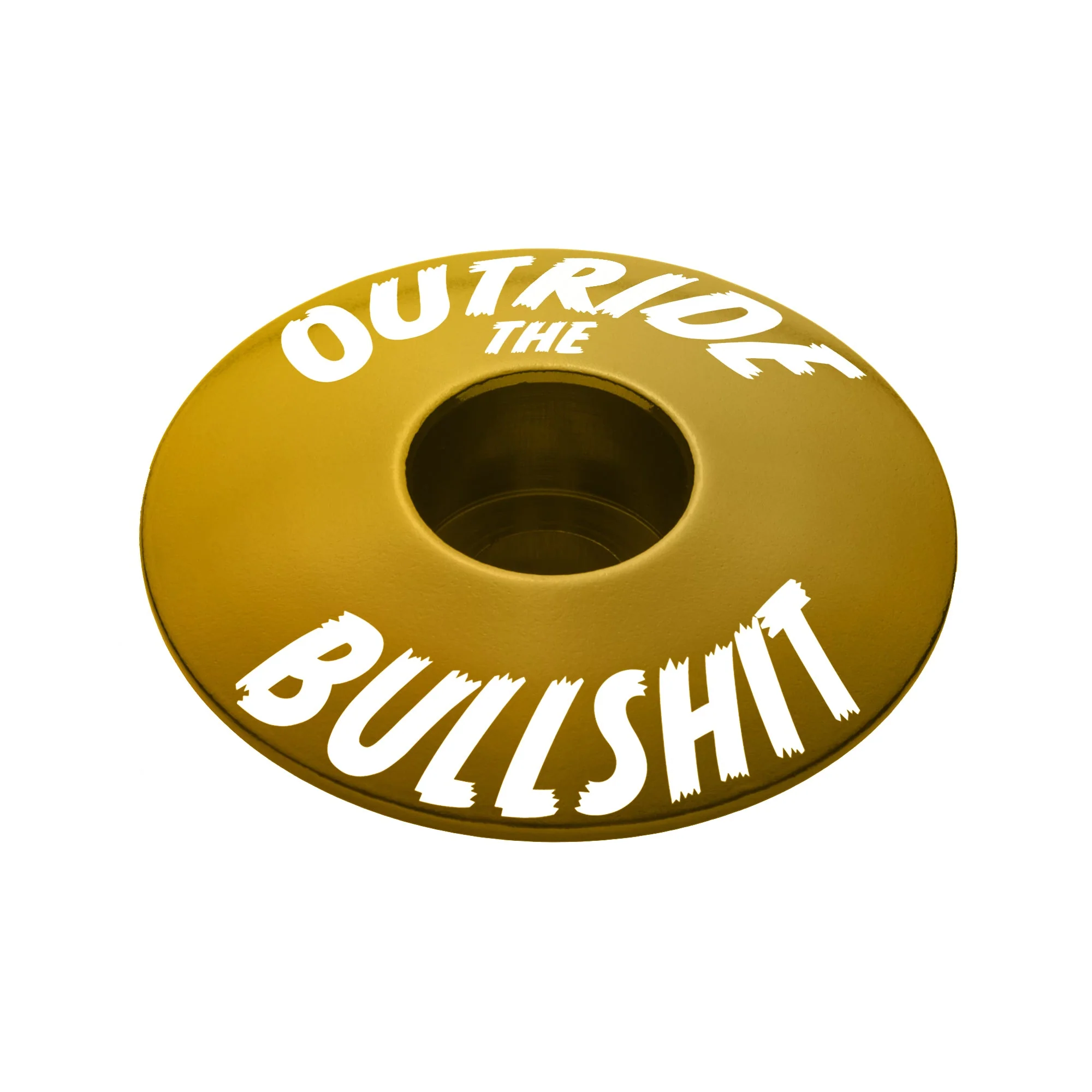 Outride The Bullshit Bicycle Headset Cap - Image 14