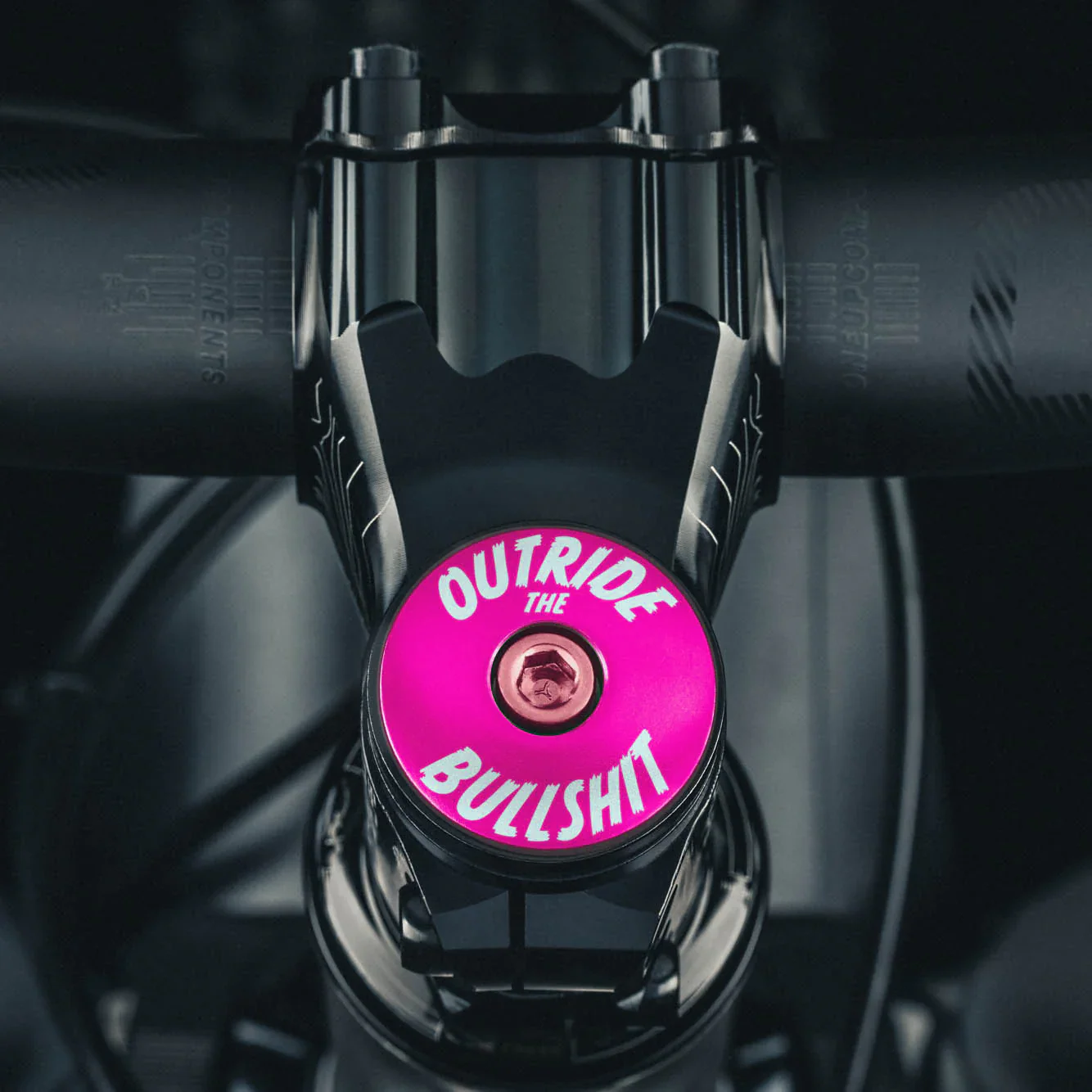 Outride The Bullshit Bicycle Headset Cap - Image 16