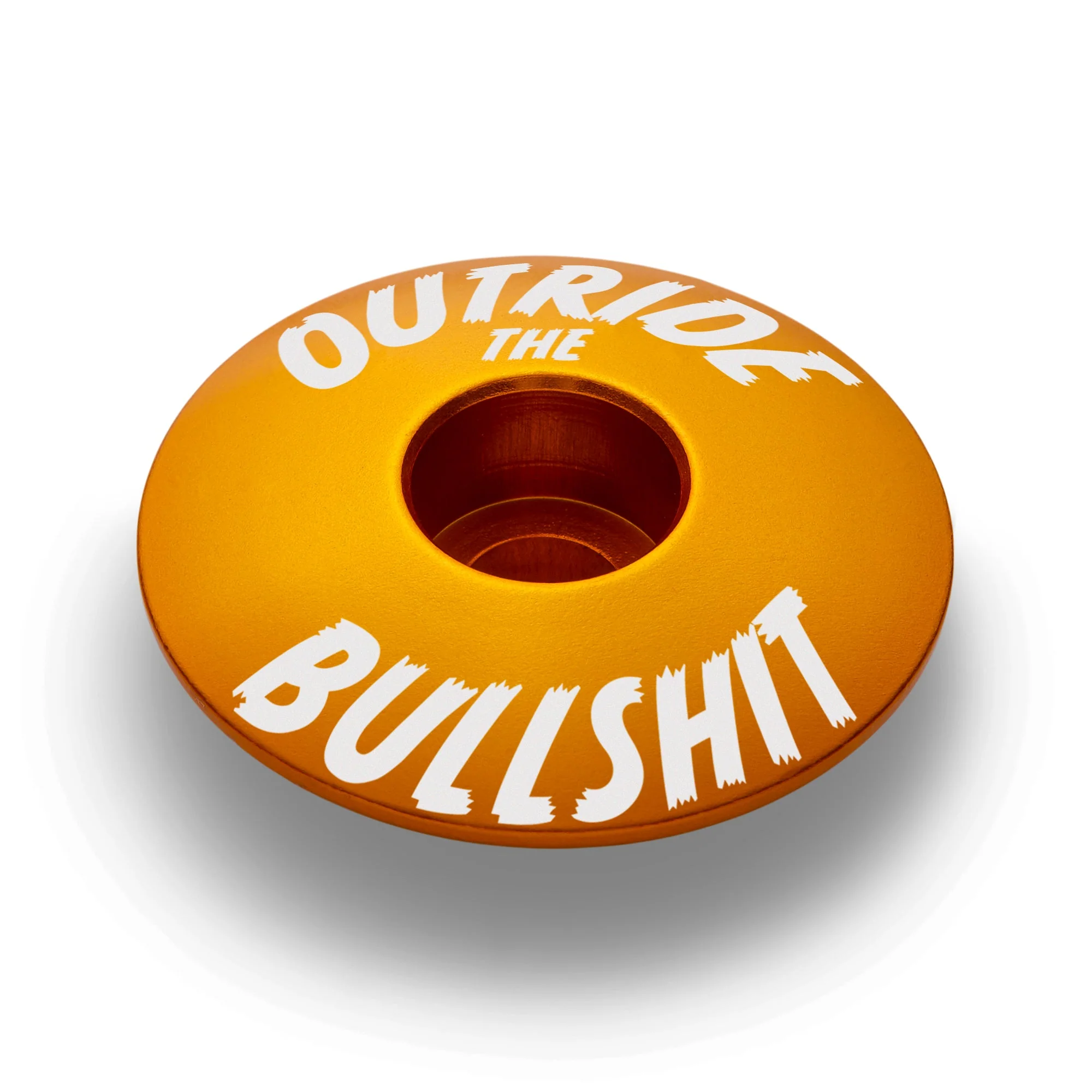 Outride The Bullshit Bicycle Headset Cap - Image 6