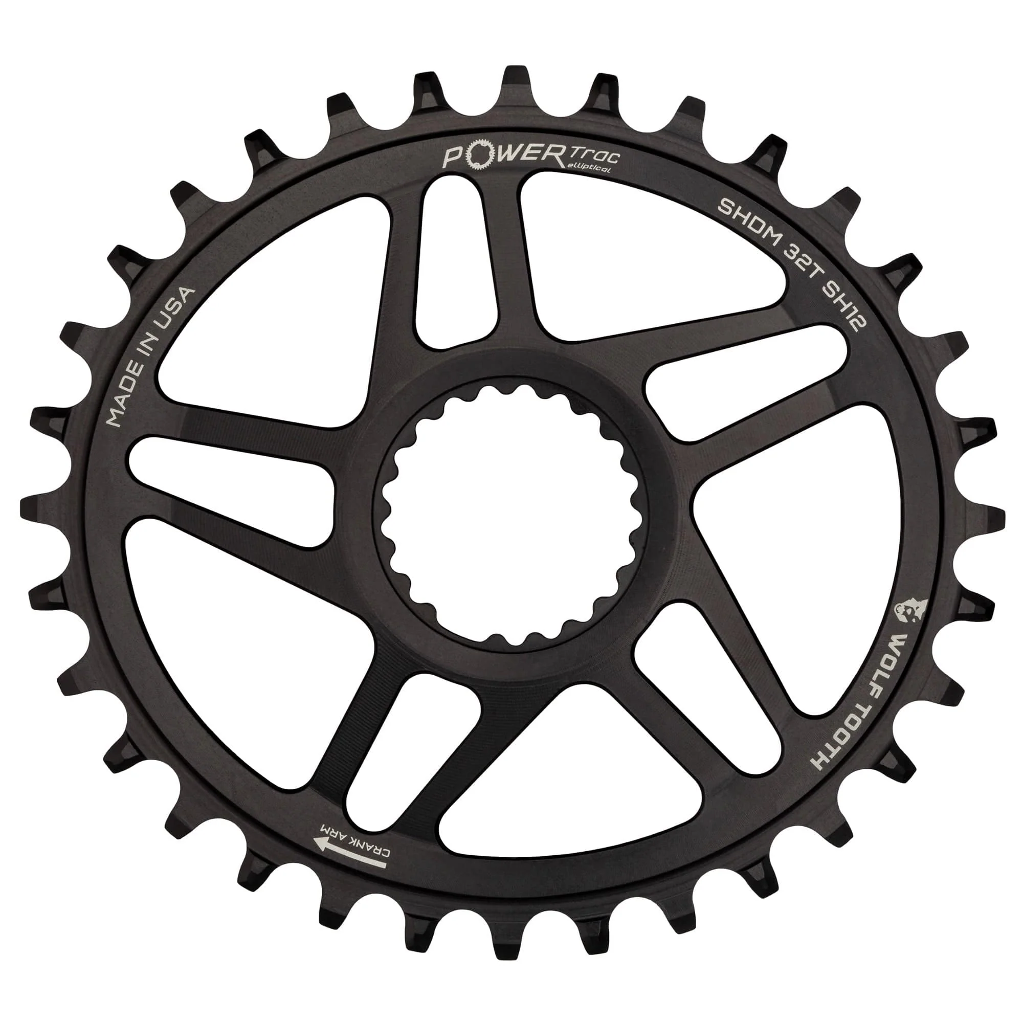 Oval Direct Mount Chainrings for Shimano Cranks - Image 3