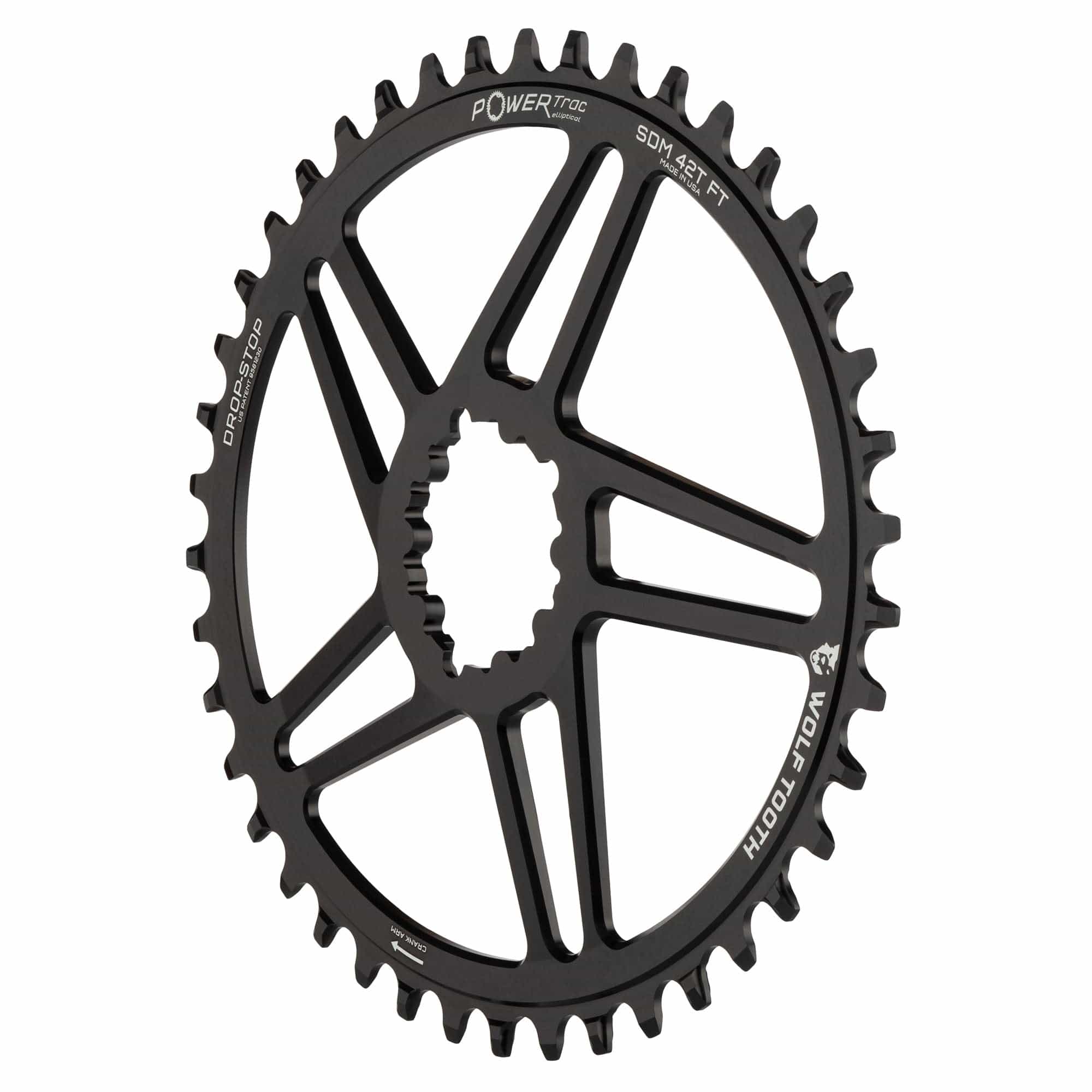 Oval Direct Mount Chainrings for SRAM 3-Bolt Gravel / Road Cranks - Image 2