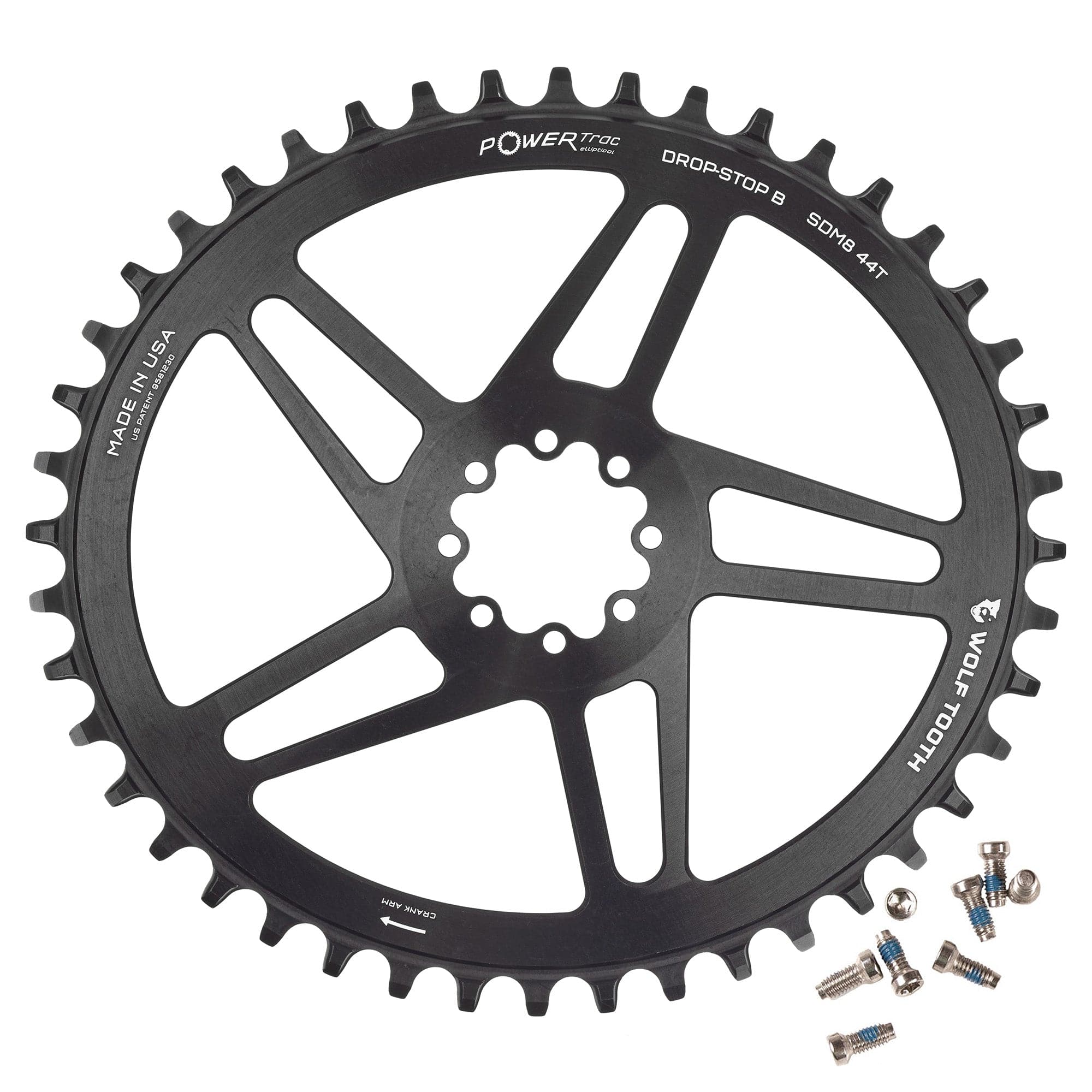 Oval Direct Mount Chainrings for SRAM 8-Bolt Gravel / Road Cranks - Image 4