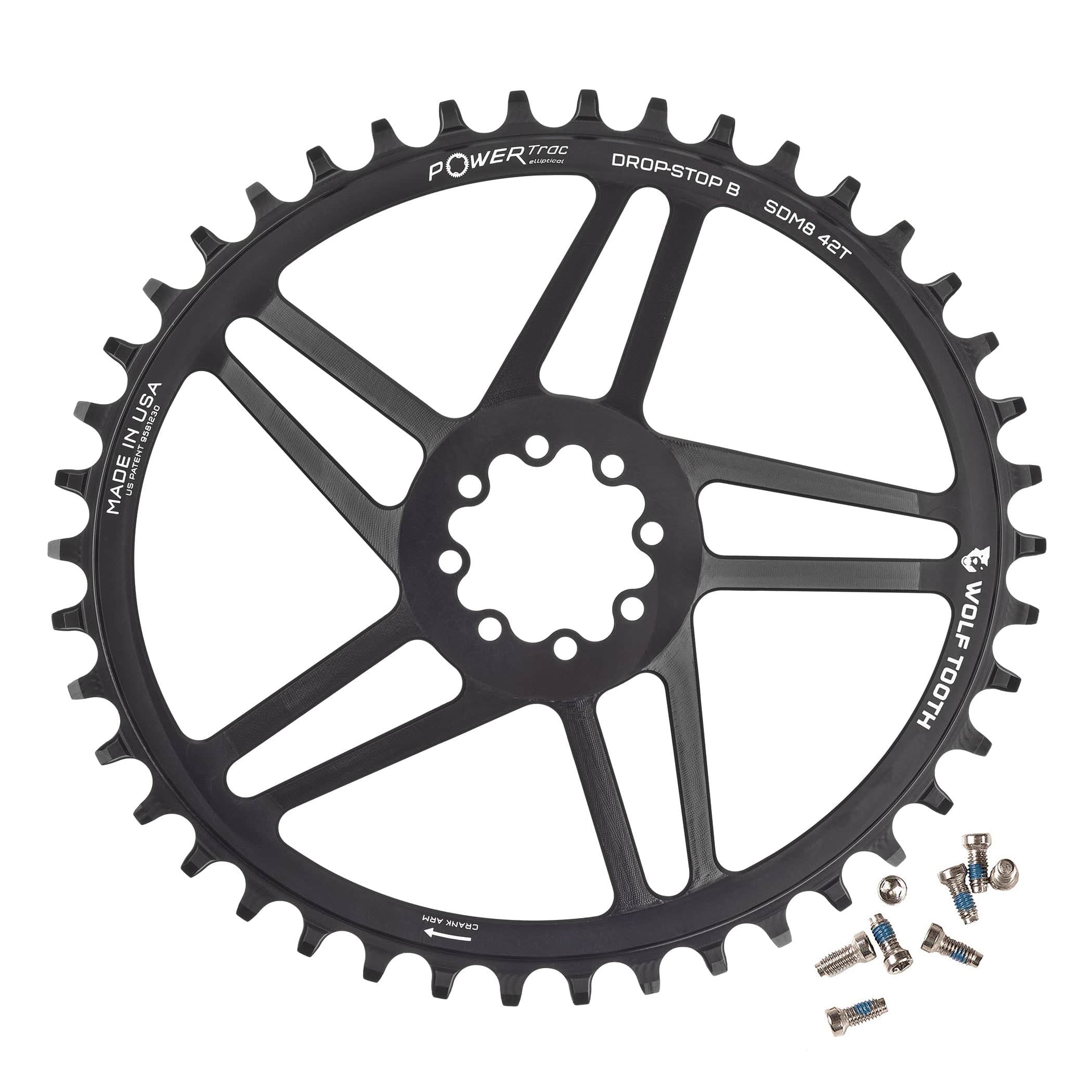 Oval Direct Mount Chainrings for SRAM 8-Bolt Gravel / Road Cranks - Image 5