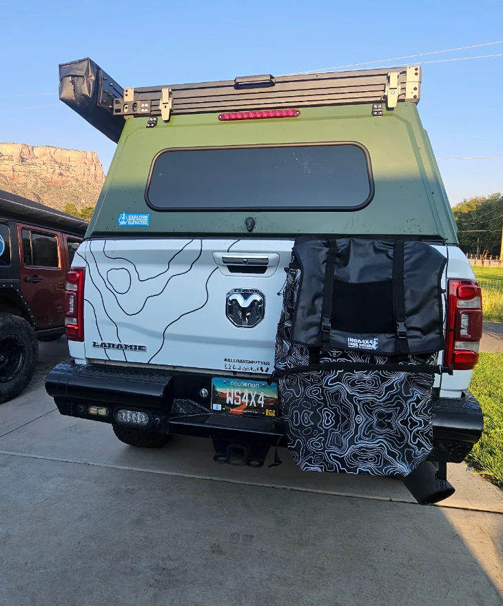 Overland spare tire tailgate bag 3.0 - Image 4