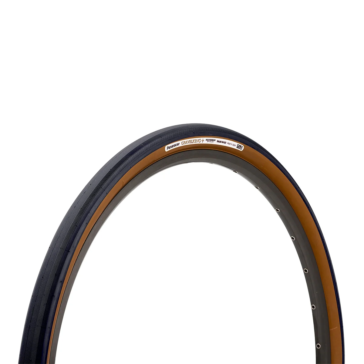 Panaracer - GravelKing + (Slick Tread / Gravel) Folding Bicycle Tire - Image 2