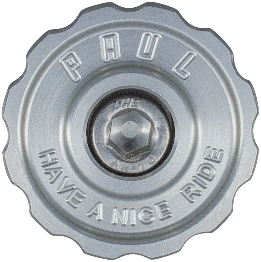 Paul Component Engineering Klamper Headset Top Cap - Aluminum w/Stainless-Steel Bolt Silver