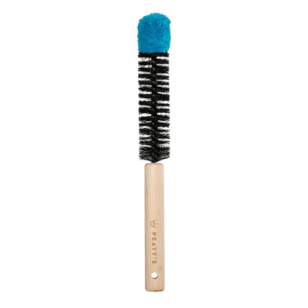 Peatys Cylindrical Detailer Brush Beech Wood