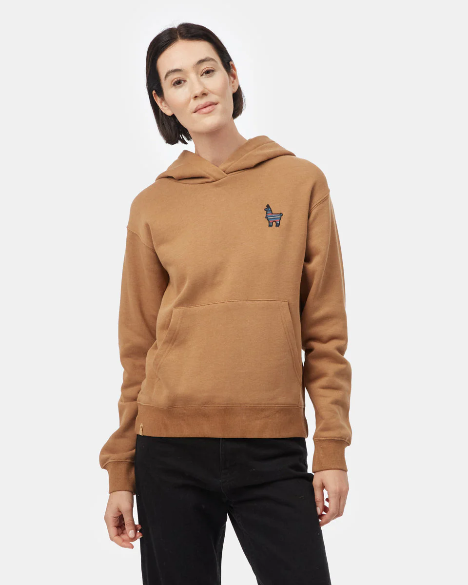 Peru Embroidered Llama Hoodie - Image 2
