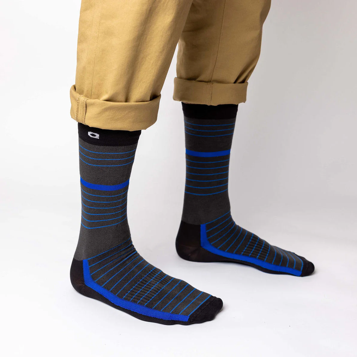 Pinstripe Crew Sock - Image 6