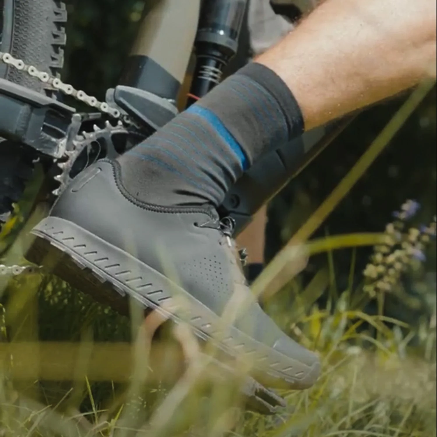 Pinstripe Crew Sock - Image 7