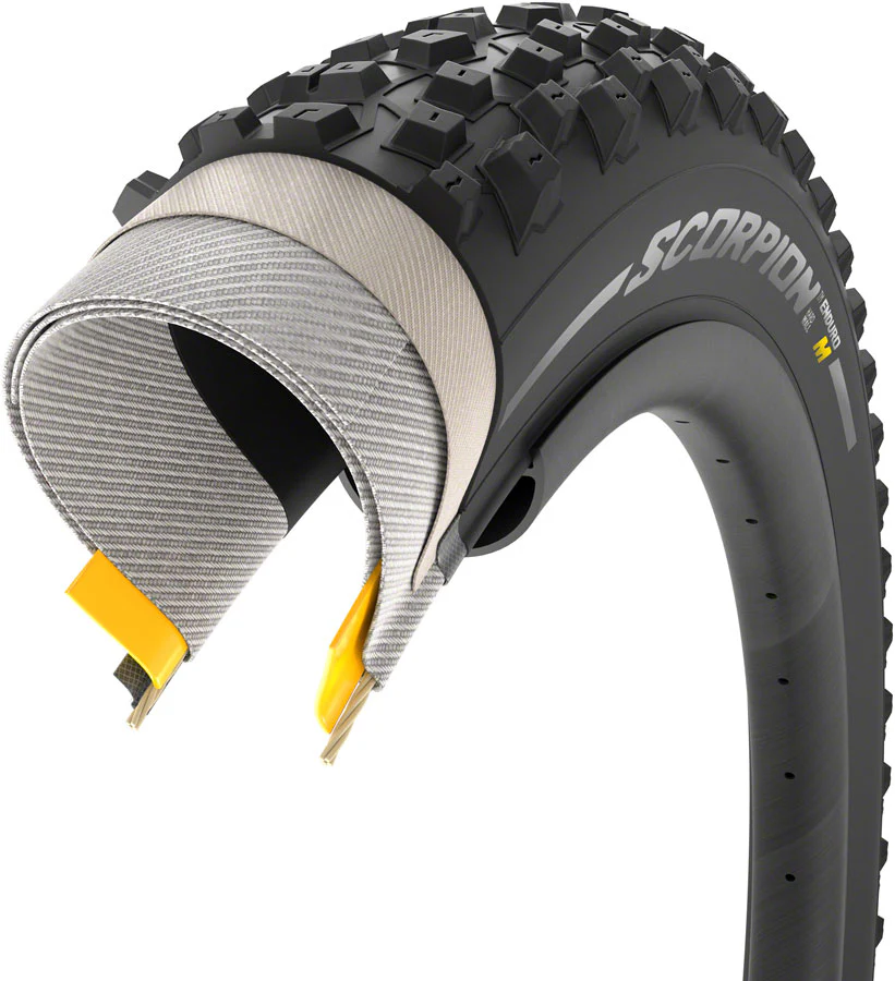 Pirelli Scorpion Enduro M Tire - 27.5 x 2.6 Tubeless Folding Black - Image 3