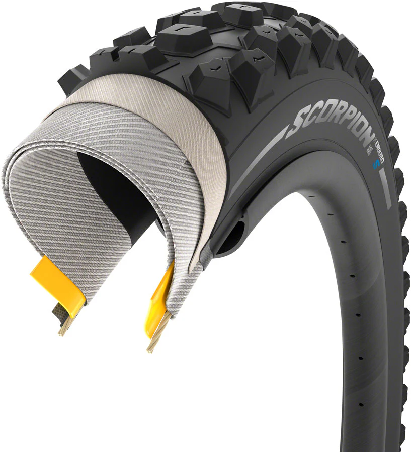 Pirelli Scorpion Enduro S Tire - 27.5 x 2.6 Tubeless Folding Black - Image 3