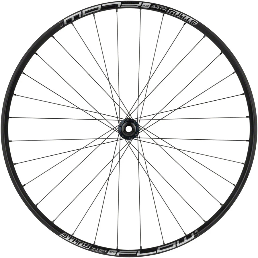 Quality Wheels Shimano SLX / Stans Flow S1 Front Wheel - 29" 15 x 110mm Center-Lock BLK - Image 3