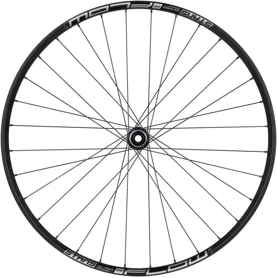 Quality Wheels Shimano SLX / Stans Flow S1 Front Wheel - 29" 15 x 110mm Center-Lock BLK - Image 4