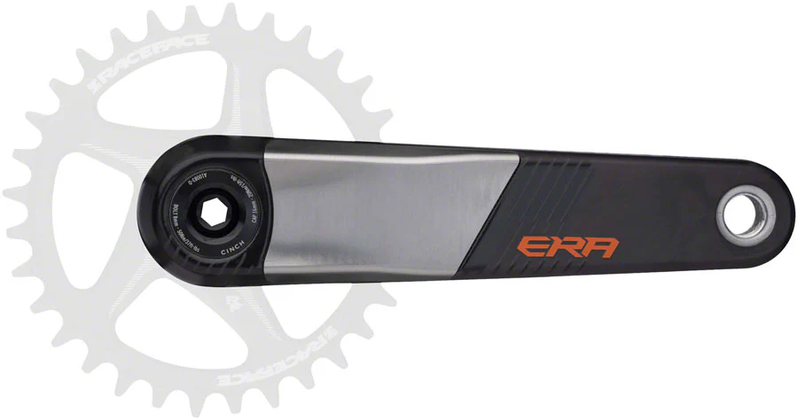 RaceFace Era Crankset - 160mm Direct Mount 136mm Spindle CINCH Interface Carbon Orange - Image 2