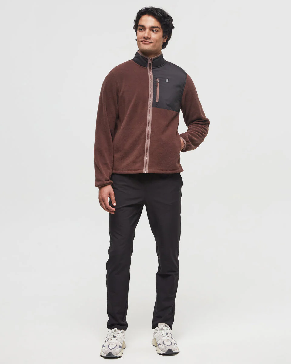 Recycled MicroFleece Contrast Full Zip - Image 2