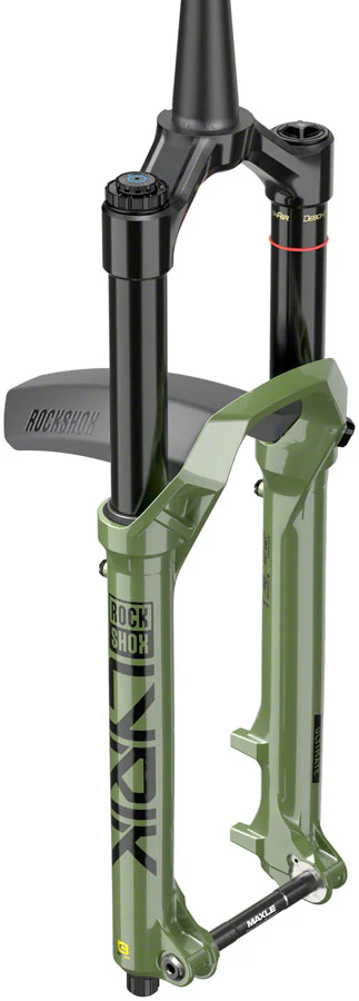 RockShox Lyrik Ultimate Charger 3 RC2 Suspension Fork - 29" 160 mm 15 x 110 mm 44 mm Offset Green D1 - Image 4