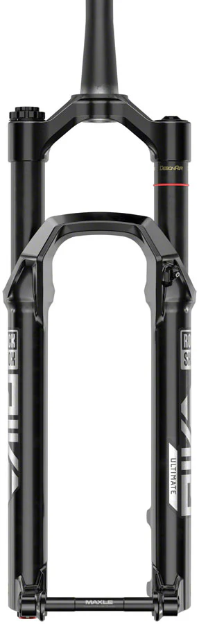 RockShox Pike Ultimate Charger 3 RC2 Suspension Fork - 27.5" 140 mm 15 x 110 mm 37 mm Offset Gloss BLK C1 - Image 2