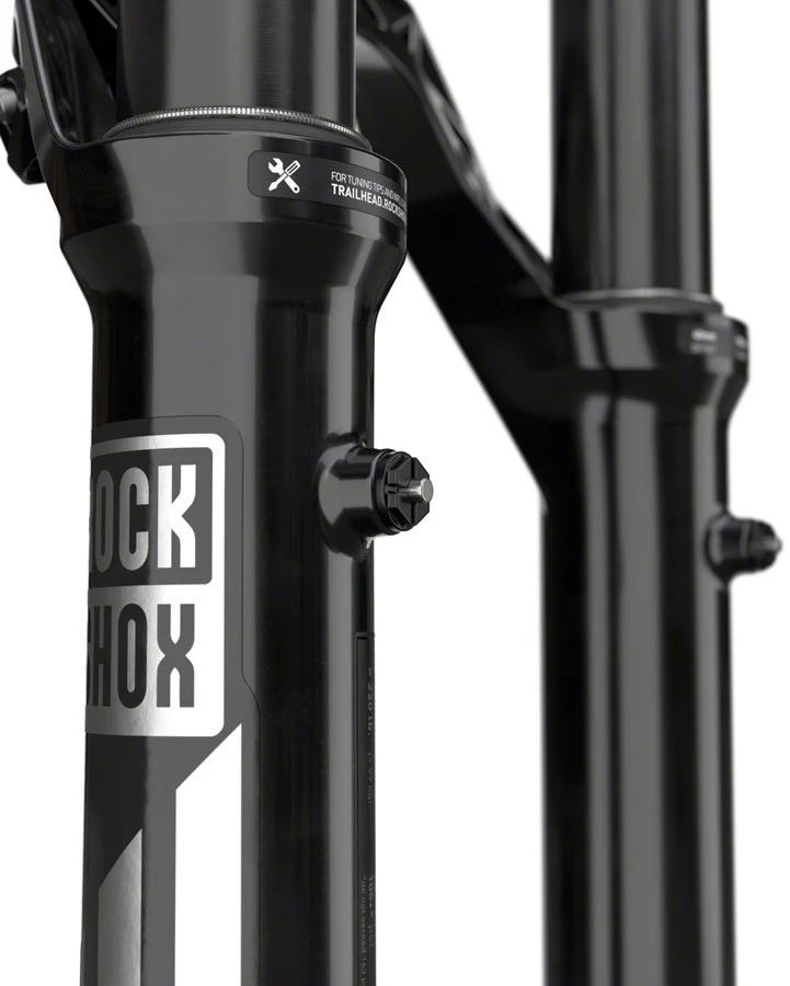 RockShox Pike Ultimate Charger 3 RC2 Suspension Fork - 27.5" 140 mm 15 x 110 mm 37 mm Offset Gloss BLK C1 - Image 4