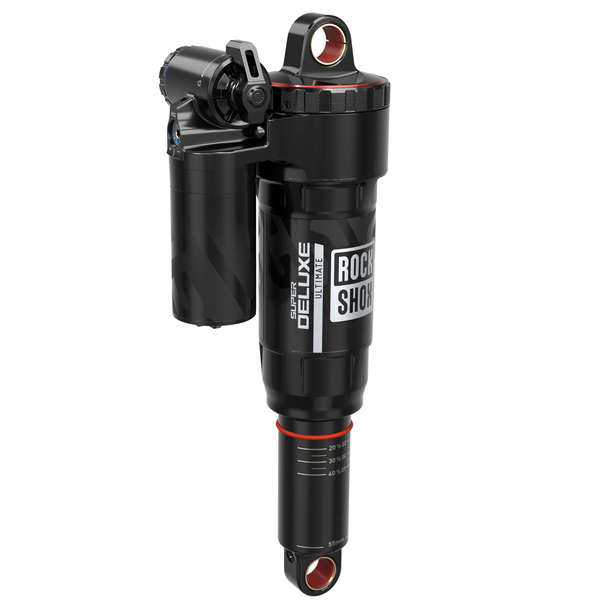RockShox Super Deluxe Ultimate RC2T Rear Shock - 210 x 50mm LinearAir 2 Tokens Reb/Low Comp 320lb L/O Force Standard C1
