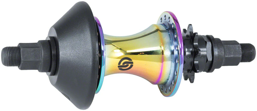 Salt EX Rear Hub - 14mm 36H Cassette RHD Oil Slick - Image 2