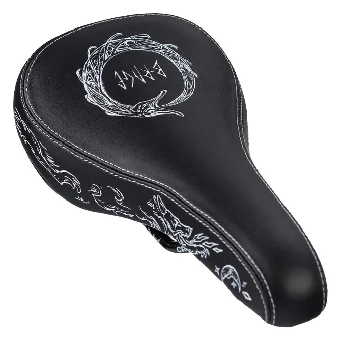 SDG B-Rage Apollo Saddle Cromo Rails. Black