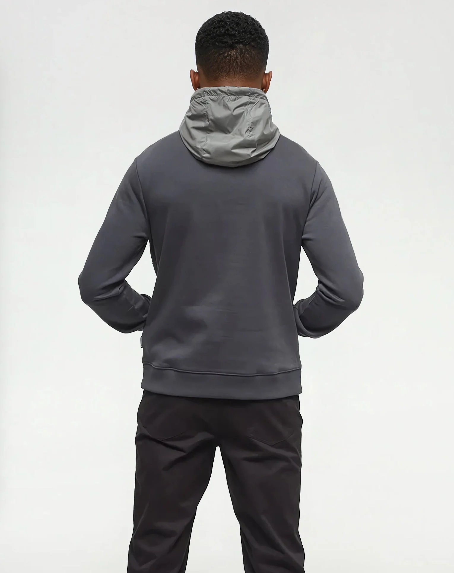 SeaFleece Contrast Anorak Hoodie - Image 3