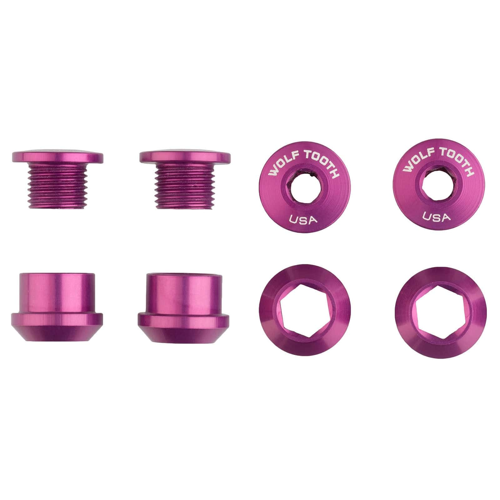 Set of 4 Chainring Bolts+Nuts for 1X - Image 6